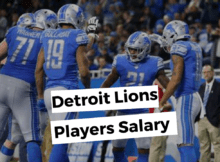 Detroit Lions Players Salary