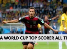 FIFA world cup highest goal scorer all time