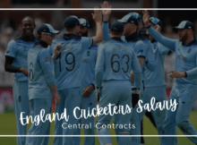 England Criceters Salary