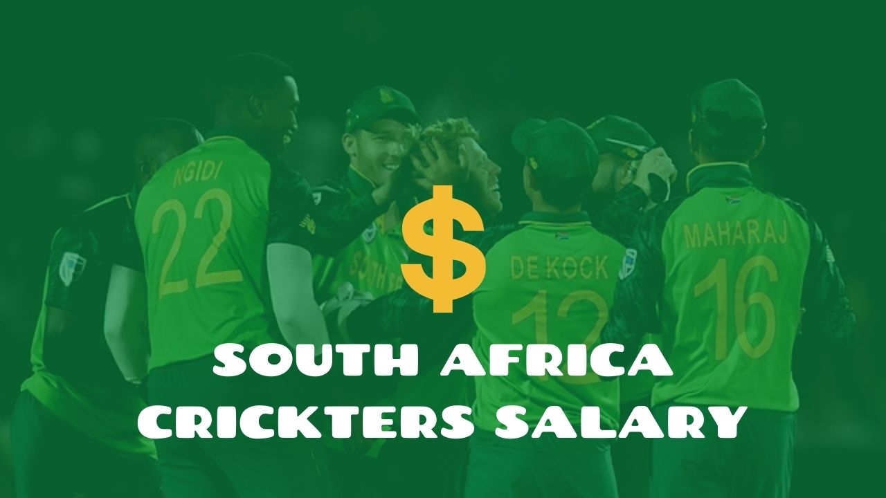 South Africa Cricketers Salary