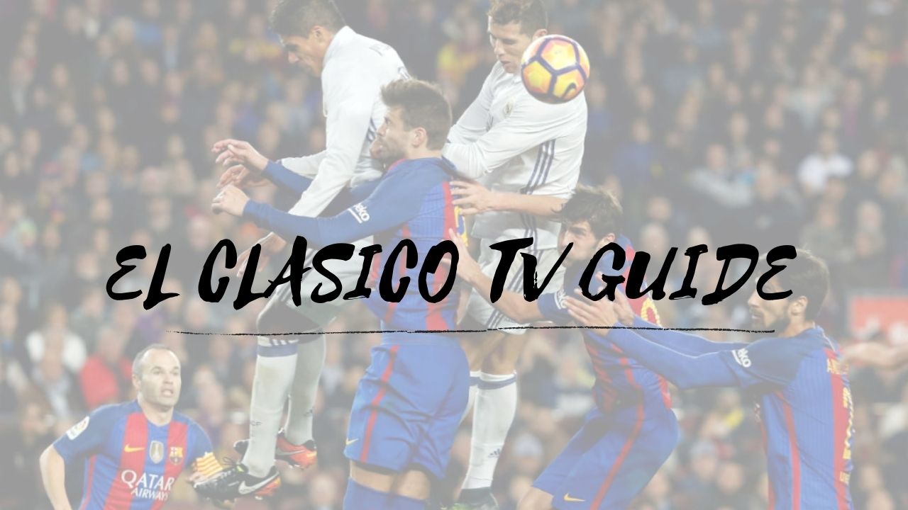El Clasico live on tv