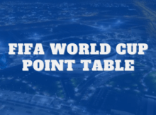 FIFA World Cup Point Table