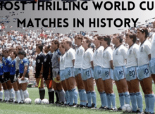 FIFA World Cup Most Thrilling Match in History