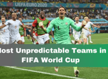 Most unpredictable teams in FIFA world Cup