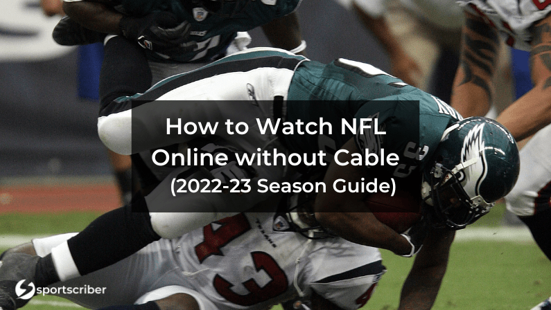 watch nfl games without cable